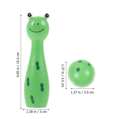1 Set Kinder Bowling Uitrusting Gekleurde Interactief 1