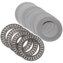 8Sets Hoogbelaste Zilveren Naaldlager Met Wasmachine Voor Machines
