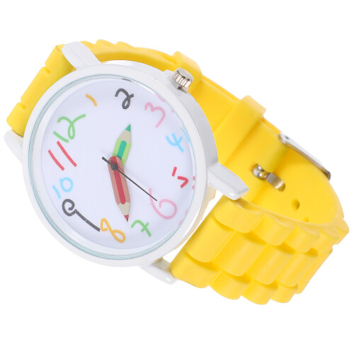 3St Pencil Kinderhorloge Stevig Quartz Passend