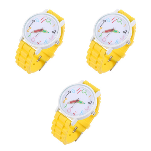 3St Pencil Kinderhorloge Stevig Quartz Passend 1