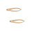 2Pcs Beige Ceramics Measuring Caliper with Locking Pliers for Pottery 7