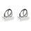 4Sets Beveiligingscamera Beugel Met Adapter Assorti 2