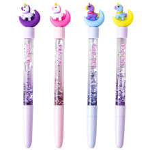 4 Stuks Unicoorn Themed Gel Pennen Voor Studenten Schoolmaterialen