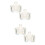 4St Manicure Nail Liquid Houder Cup Met Helder 9