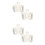 4St Manicure Nail Liquid Houder Cup Met Helder 7