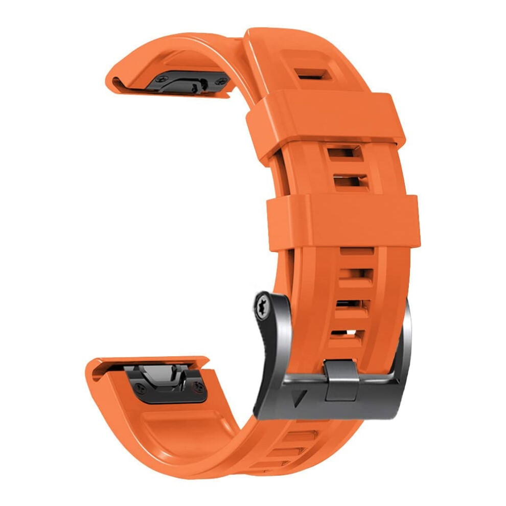 22Mm 26Mm Smart Silicone Quick Release Watch Strap For Garmin Compatible With Fenix7 6X Pro Forerunner935 9099447337481