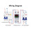 Surge Protection Device 230V 63A LCD Adjustable Voltage Relay with Dual LED Indicators for Home Electrical Panel 3