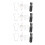 4 Sets Tablet Pen Tips Compatible with 12.4 Inch T733 Grey & White 7