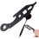 Dart Tip Remover, Efficient Tip Removal, Sturdy Build, 6x1.3cm, Black/Silver 3