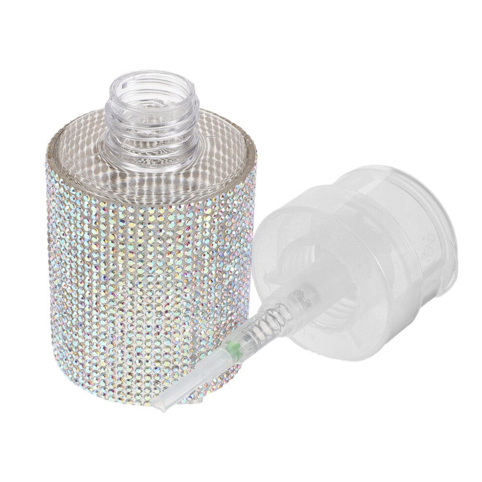 Makeup Remover Pump Bottle and Nail Polish Dispenser, Leakproof Refillable Travel Size Container