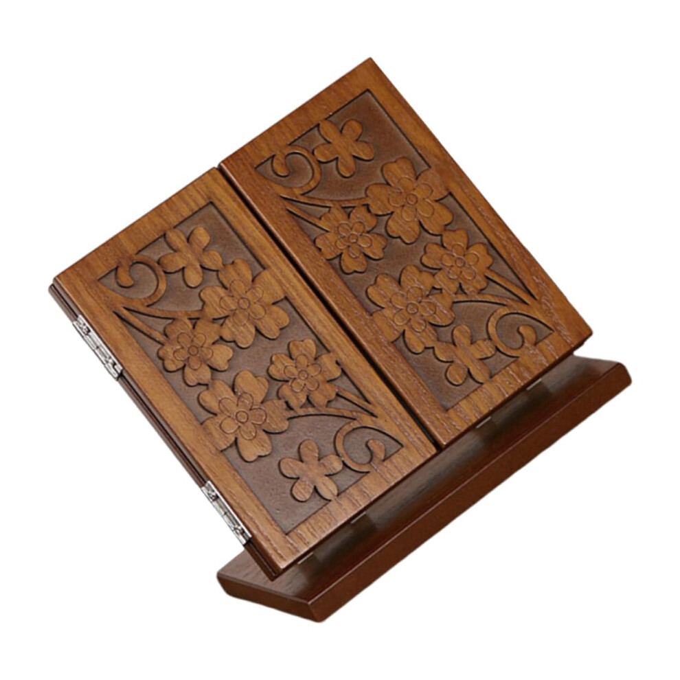 Wooden Trifold Makeup Mirror with  Definition ThreeSided Vanity Design Compact and Easy to Clean
