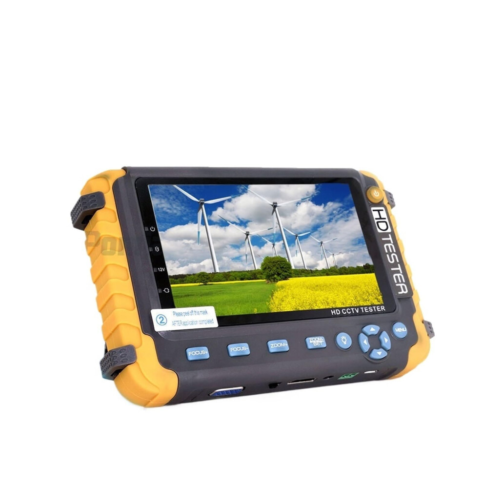 8Mp Ahd Cvi Tvi Cctv Camera Tester With Coaxial Control, Multiformat And Realtime Signal Monitor 9099447338266