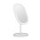 Lighted Makeup Mirror with Touch Sensor, Adjustable Folding Vanity Mirror with LED Lights and Storage Tray, White 1