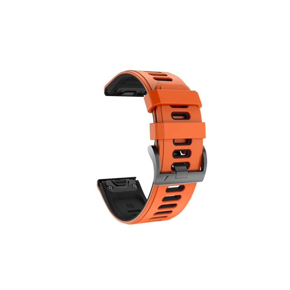22Mm Quick Release Durable Silicone Replacement Watch Band Strap Color H For Garmin Forerunner 935 945 9099447338433