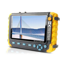 5 Inch CCTV Test Monitor Supports 8MP 4K Input for AHD CVI TVI CVBS Analog Cameras with VGA