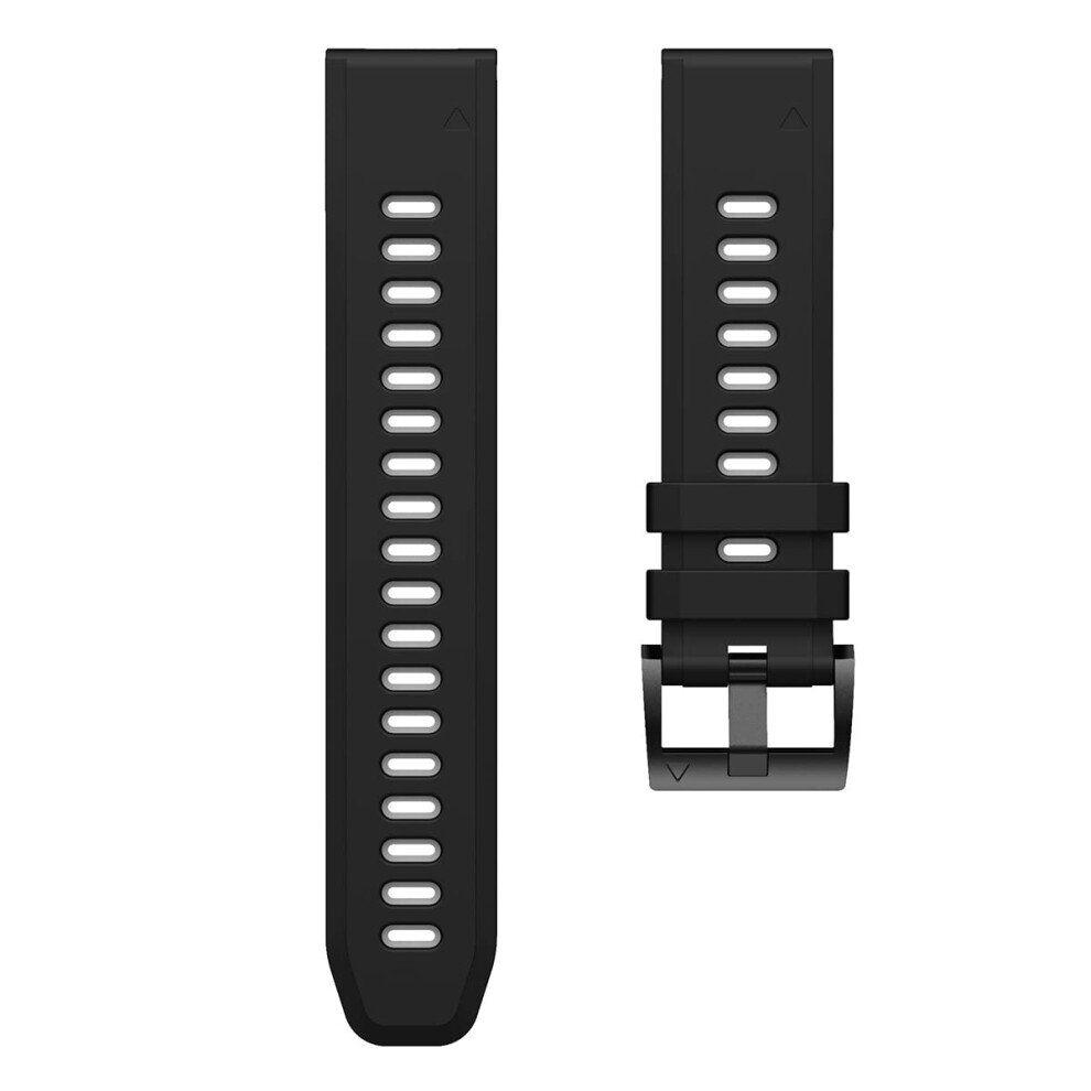 22Mm Silicone Watch Band For Garmin Fenix And Coros Vertix 2, Durable Quick Install Sport Strap 9044945211351