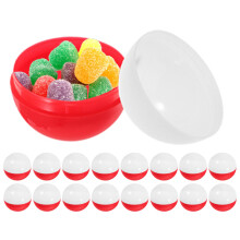 120St Lege Ronde Plastic Capsules Multikleur Voor Speelgoed En Party