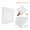 2Pcs De ABS Para -Condicionado Branca 7