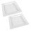 2Pcs De ABS Para -Condicionado Branca 10