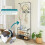 3-in-1 Hall Coat Rack Tree with Metal Fram 3