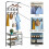 3-in-1 Hall Coat Rack Tree with Metal Fram 6