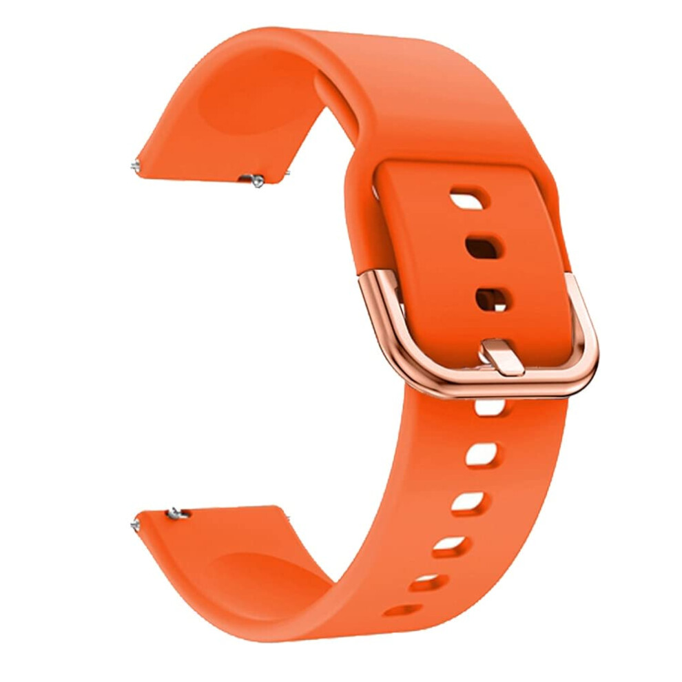 20Mm Soft Silicone Sport Watch Band With Secure Fit And Quick Swap For Garmin Forerunner 245 645 9044945211504