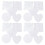150Pcs Plastic Canvas Sheets White Cross-Stitch Mesh for Sewing Crafts 1