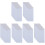 60Pièces Enveloppes Blanches En & Portable 2