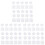 150Pcs Plastic Canvas Sheets White Cross-Stitch Mesh for Sewing Crafts 3