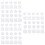 150Pcs Plastic Canvas Sheets White Cross-Stitch Mesh for Sewing Crafts 8