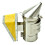 2Pièces Ruche Acier Argenté Apiculture Pratique Durable 1
