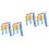 4Pcs Ergonomic Handle Cartoon Skipping Rope for Exercise 4