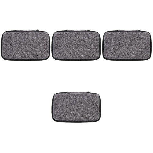 4Pièces Sacoche Étanche Rangement Câbles USB Et Microphone 2