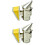 2Pièces Ruche Acier Argenté Apiculture Pratique Durable 4
