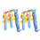 4Pcs Ergonomic Handle Cartoon Skipping Rope for Exercise 1