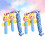 4Pcs Ergonomic Handle Cartoon Skipping Rope for Exercise 8