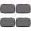 4Pièces Sacoche Étanche Rangement Câbles USB Et Microphone 5