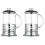 2Pcs Silver Coffee Strainer Teapot & Easy to Clean 2