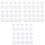 150Pcs Plastic Canvas Sheets White Cross-Stitch Mesh for Sewing Crafts 4