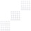 150Pcs Plastic Canvas Sheets White Cross-Stitch Mesh for Sewing Crafts 6
