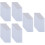 60Pièces Enveloppes Blanches En & Portable 6
