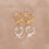 12Paires Boucles Clips Multicolores Agréable Perçage 8