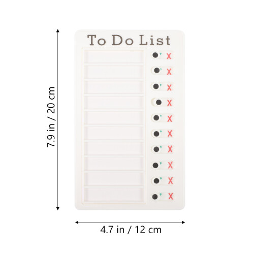 1Set Assorted Color Chore Chart Notepad for Kids and Adults Planning 1