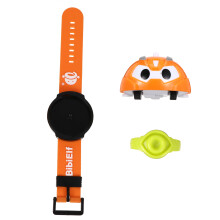 3Pièces Jouets Enfant Inertielle Gyro Durable Orange