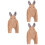 3Pièces Tenues Photo - Bébé Khaki Usage Cérémonies 6