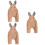 3Pièces Tenues Photo - Bébé Khaki Usage Cérémonies 7