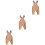 3Pièces Tenues Photo - Bébé Khaki Usage Cérémonies 5
