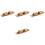4St Chocolade 3D Puzzels Zeilboot Decoratieve Bouwset 5