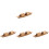 4St Chocolade 3D Puzzels Zeilboot Decoratieve Bouwset 4