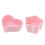 4Pièces Gamelles Céramiques Pour Petits Animaux Rose Durable 3